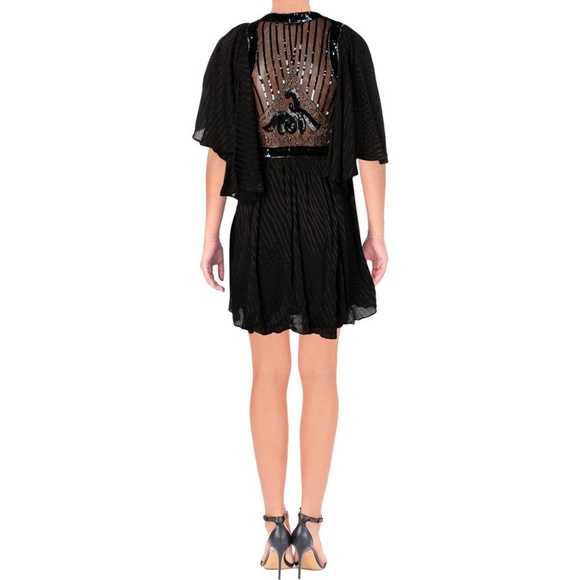 Free People Moonglow Sequin-Embellished Mini Dress - Picture 6 of 6